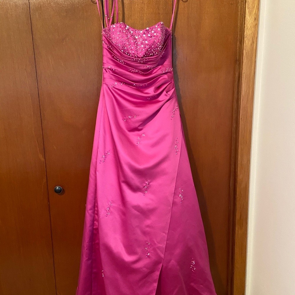 Formal Prom dress.  Pink. Envi Prom brand